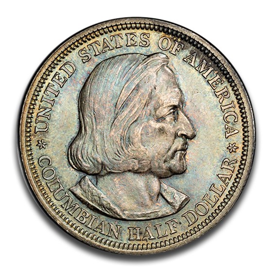 1893 Columbian Expo Half Dollar MS-64 PCGS