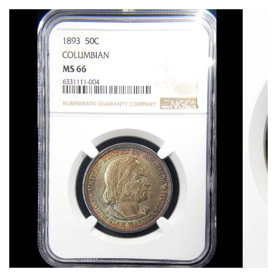 1893 Columbian Expo Half Dollar MS-66 NGC