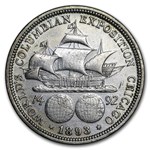 1893 Columbian Expo Half Dollar XF