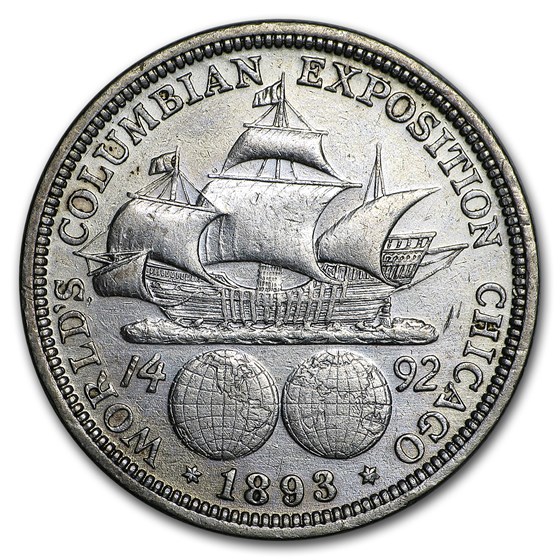 1893 Columbian Expo Half Dollar XF 1893 Columbian Expo Half Dollar XF