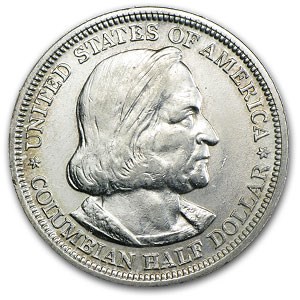 1893 Columbian Expo Silver Half Dollar XF Details (Cleaned) 1893 Columbian Expo Silver Half Dollar XF Details (Cleaned)