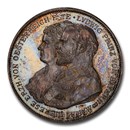 1893 German States Silvered AE Medal of 2 Thaler Weight SP-64PCGS 1893 German States Silvered AE Medal of 2 Thaler Weight SP-64PCGS