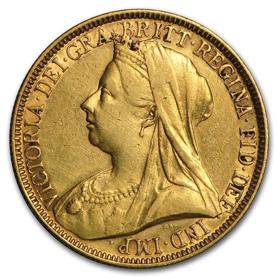 1893 Great Britain Gold Double Sovereign Avg Circ (Cleaned) 1893 Great Britain Gold Double Sovereign Avg Circ (Cleaned)