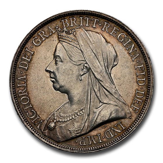 1893 Great Britain Silver Crown Victoria MS-62 NGC 1893 Great Britain Silver Crown Victoria MS-62 NGC