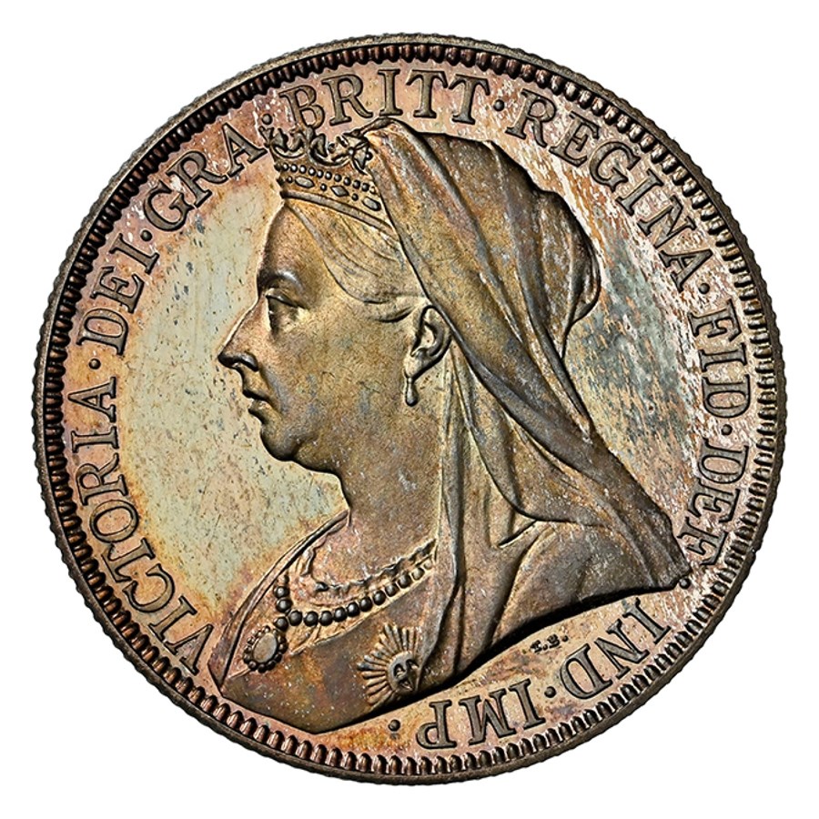 1893 Great Britain Silver Florin Victoria PF-66 NGC