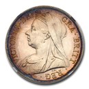 1893 Great Britain Silver Half Crown Victoria Veil PR-64 NGC 1893 Great Britain Silver Half Crown Victoria Veil PR-64 NGC