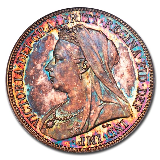 1893 Great Britain Silver Shilling Queen Victoria PR-66 PCGS 1893 Great Britain Silver Shilling Queen Victoria PR-66 PCGS