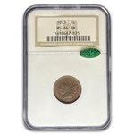 1893 Indian Head Cent MS-64 NGC CAC (Brown)