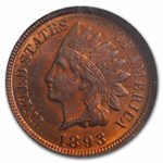 1893 Indian Head Cent MS-64 NGC (Red/Brown)