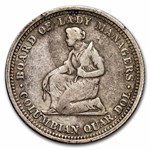 1893 Isabella Commemorative Quarter Avg Circ