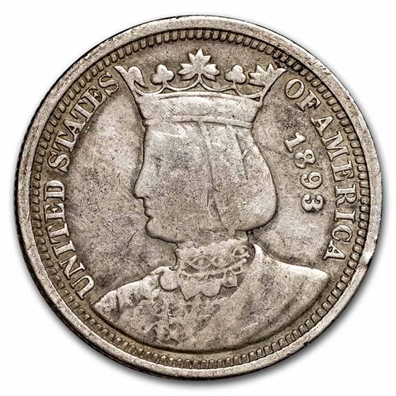 1893 Isabella Commemorative Quarter Avg Circ 1893 Isabella Commemorative Quarter Avg Circ