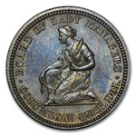 1893 Isabella Commemorative Quarter BU (Toned)