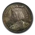 1893 Isabella Commemorative Quarter MS-66 PCGS
