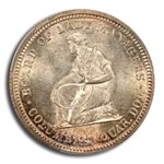 1893 Isabella Quarter MS-63 CACG