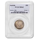 1893 Isabella Quarter MS-64 PCGS