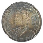 1893 Isabella Quarter MS-66 NGC