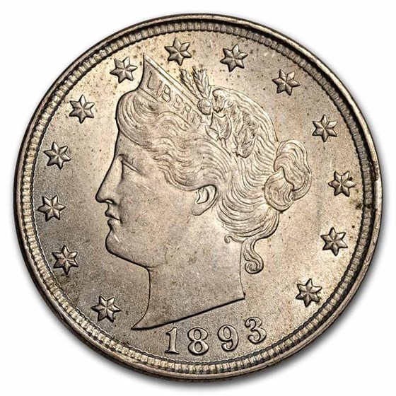 1893 Liberty Head V Nickel BU 1893 Liberty Head V Nickel BU