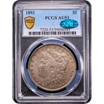 1893 Morgan Dollar AU-53 PCGS CAC