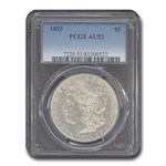 1893 Morgan Dollar AU-53 PCGS