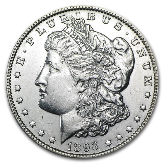 1893 Morgan Dollar BU Details (Cleaned) 1893 Morgan Dollar BU Details (Cleaned)
