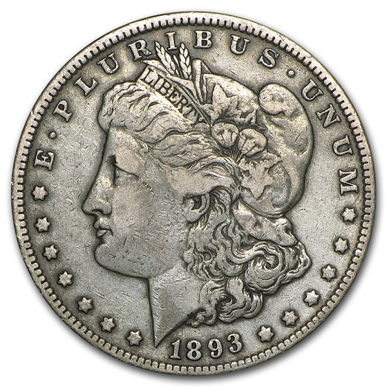 1893 Morgan Dollar Fine 1893 Morgan Dollar Fine