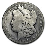 1893 Morgan Dollar Good