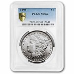 1893 Morgan Dollar MS-62 PCGS