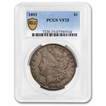 1893 Morgan Dollar VF-25 PCGS