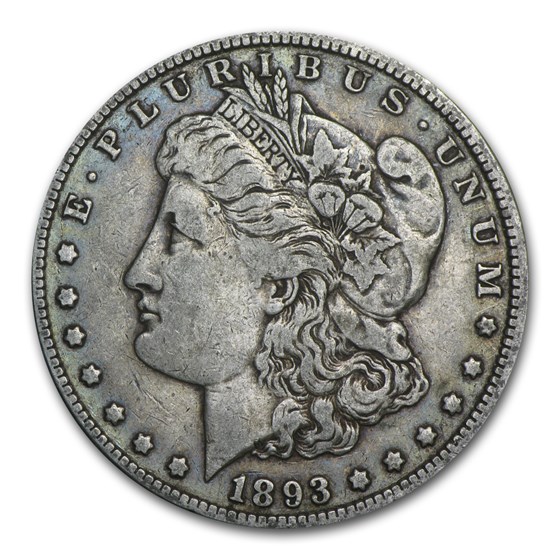1893 Morgan Dollar VF