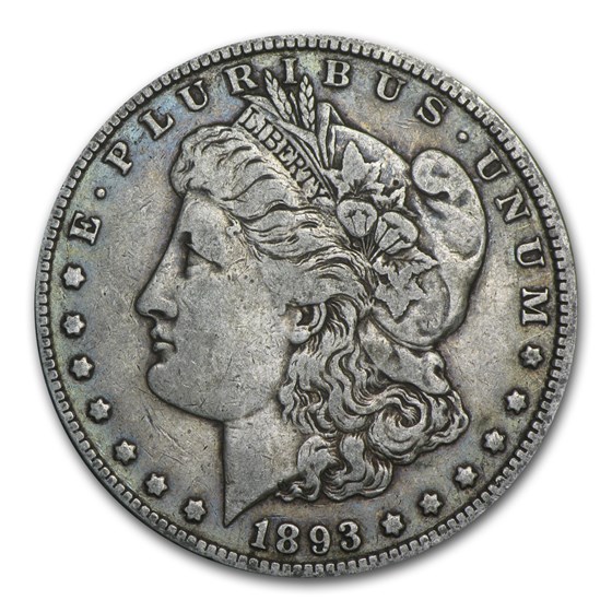 1893 Morgan Dollar VF 1893 Morgan Dollar VF