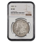 1893 Morgan Dollar XF-40 NGC