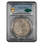 1893 Morgan Dollar XF-40 PCGS CAC