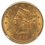 1893-O $10 Liberty Gold Eagle MS-61 NGC (CAC)