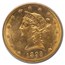 1893-O $10 Liberty Gold Eagle MS-62 PCGS