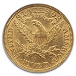 1893-O $5 Liberty Gold Half Eagle MS-61 NGC
