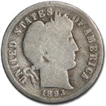 1893-O Barber Dime Good