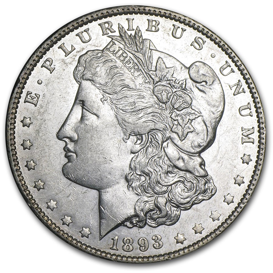 1893-O Morgan Dollar AU