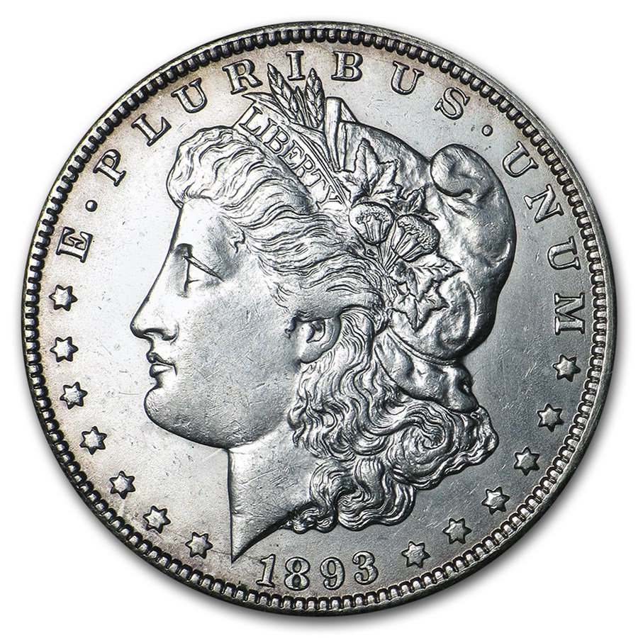 1893-O Morgan Dollar BU
