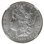 1893-O Morgan Dollar MS-63 NGC