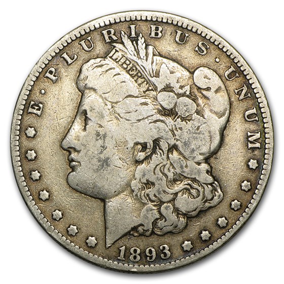 1893-O Morgan Dollar VG 1893-O Morgan Dollar VG