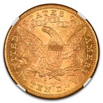 1893-S $10 Liberty Gold Eagle MS-60 NGC
