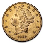 1893-S $20 Liberty Gold Double Eagle AU