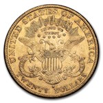 1893-S $20 Liberty Gold Double Eagle AU