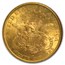 1893-S $20 Liberty Gold Double Eagle MS-62 NGC