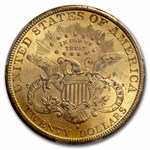 1893-S $20 Liberty Gold Double Eagle MS-62 PCGS