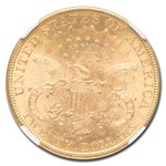 1893-S $20 Liberty Gold Double Eagle MS-63 NGC