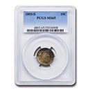 1893-S Barber Dime MS-65 PCGS