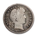 1893-S Barber Dime VG