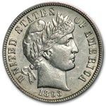 1893-S Barber Dime XF