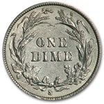 1893-S Barber Dime XF